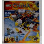 LEGO LEGENDS OF CHIMA ERIS FIRE EAGLE FLYER SET (AS NEW) - 70142