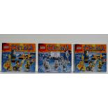 LEGO LEGENDS OF CHIMA ICE BEAR TRIBE PACK SET (AS NEW) - 70230 & 2 X LEGO LEGENDS OF CHIMA LION