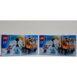 2 X LEGO CITY ARCTIC ICE CRAWLER SETS (AS NEW) - 60033