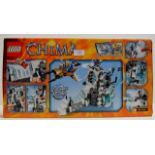 LEGO LEGENDS OF CHIMA SIR FANGAR'S ICE FORTRESS SET (AS NEW) - 70147