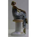 ROYAL DOULTON REFLECTIONS FIGURINE ORNAMENT "FLIRTATION" HN3071