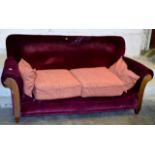 VICTORIAN 2 SEATER SETTEE