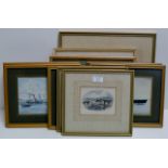 10 VARIOUS FRAMED PRINTS