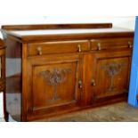 MAHOGANY ART NOUVEAU SIDEBOARD