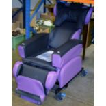 CAREFLEX "HYDROFLEX" ADJUSTABLE INVALIDS CHAIR