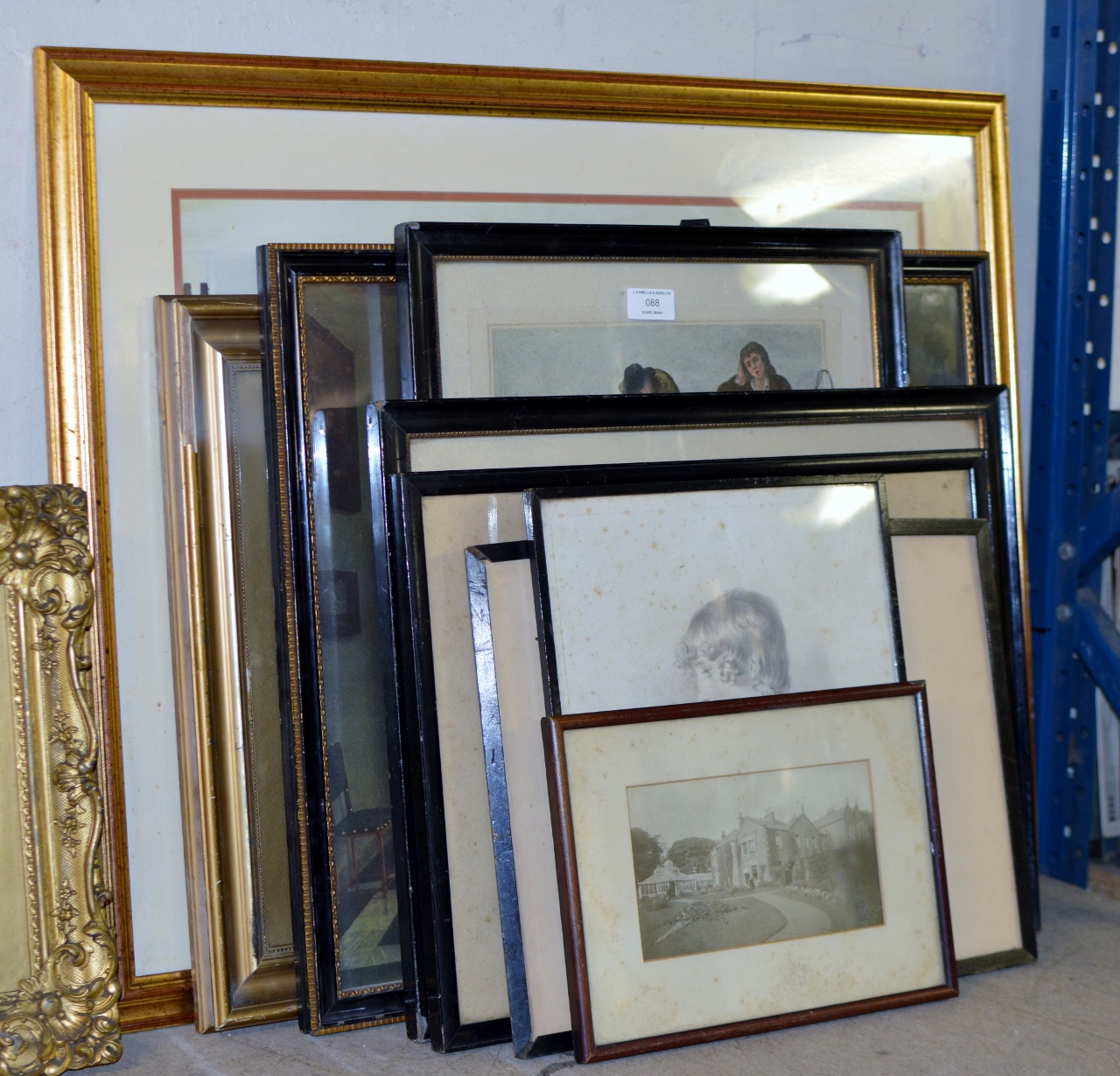 VARIOUS FRAMED PICTURES & PRINTS