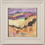 [§] SHEILA MACMILLAN (SCOTTISH CONTEMPORARY) HAYFIELD, EAST LOTHIAN signed, oil on canvas 30cm x