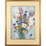 [§] PENELOPE BEATON A.R.S.A., R.S.W. (SCOTTISH 1886-1963) STILL LIFE FLOWERS signed, watercolour