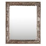 DUCHESS OF SUTHERLAND CRIPPLES GUILD RARE ARTS & CRAFTS SILVER PLATED WALL MIRROR, CIRCA 1905 the