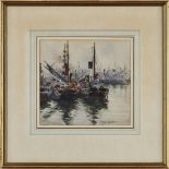 [§] STANLEY CURSITER C.B.E., R.S.A., R.S.W. (SCOTTISH 1887-1976) DRIFTERS Signed and dated 1913,