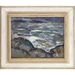 [§] JOHN DUNCAN FERGUSSON R.B.A. (SCOTTISH 1874-1961) BREAKING WAVES Signed, inscribed and dated '