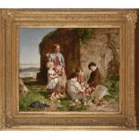 WILLIAM MCTAGGART R.S.A., R.S.W. (SCOTTISH 1835-1910) THE PAST AND THE PRESENT Signed and dated