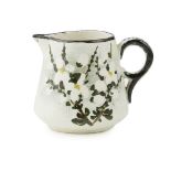 A SMALL WEMYSS WARE JUG 'WHITE BROOM' PATTERN, EARLY 20TH CENTURY decorated by David Grinton,