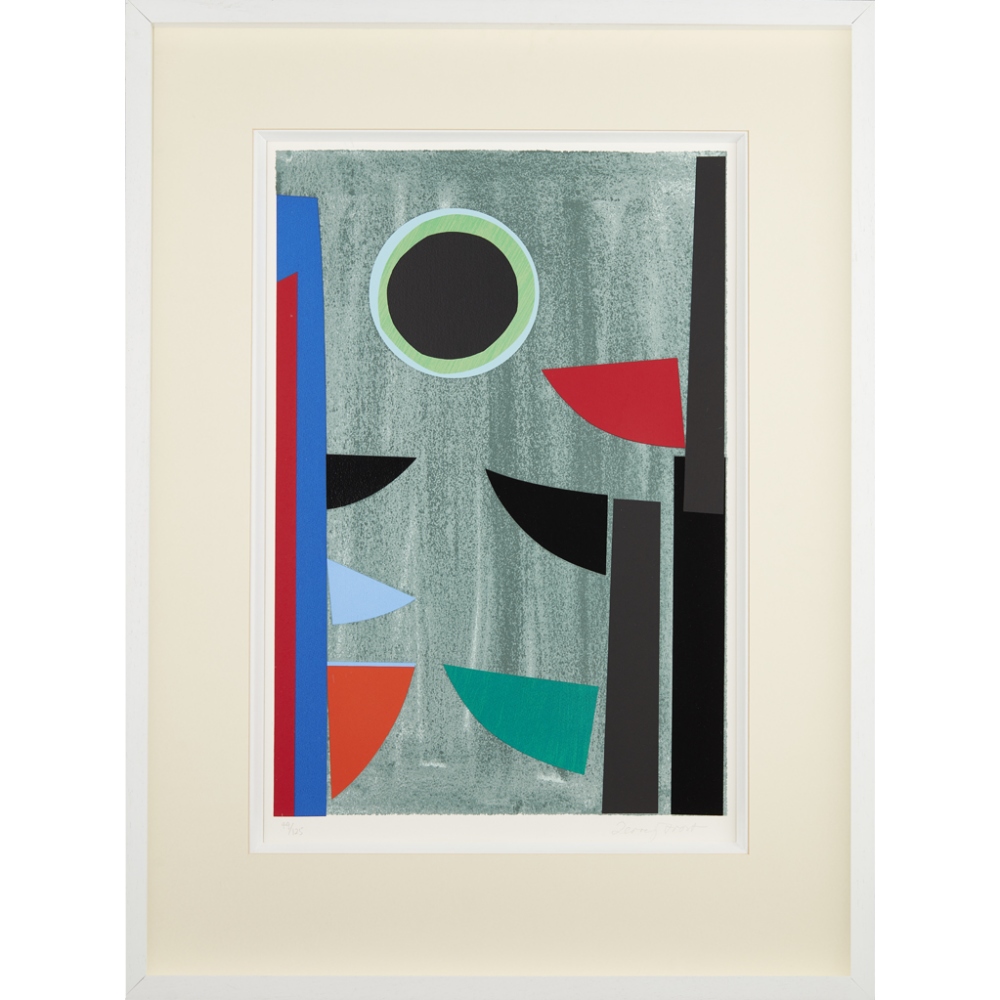 [§] SIR TERRY FROST R.A. (BRITISH 1915-2003) GREEN & BLACK Q Signed and numbered 49/125 in pcneil to - Image 2 of 2