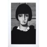 [§] GERALD LAING (BRITISH 1936-2011) ANNA KARINA Signed and inscribed to the present owner and dated