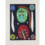 [§] ADRIAN WISZNIEWSKI A.R.S.A. (SCOTTISH B.1958) TWELVE FLAGS Portfolio of 12 screenprints, each