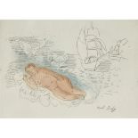 [§] RAOUL DUFY (FRENCH 1877-1953) BAIGNEUSE Signed in plate, etching and aquatint 22cm x 31cm (8.