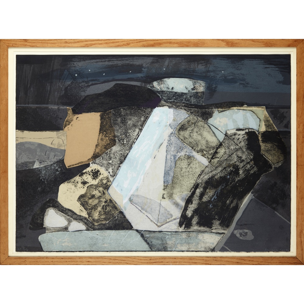 [§] BARBARA RAE C.B.E., R.A., R.S.A. (SCOTTISH B.1943) UNTITLED Signed and dated '84, A/P V/X, - Image 2 of 2