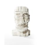 [§] SIR EDUARDO PAOLOZZI K.B.E., R.A., H.R.S.A. (SCOTTISH 1924-2005) HEAD (LARGE) Plaster maquette