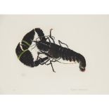 [§] ELIZABETH BLACKADDER D.B.E., R.A., R.S.A., R.S.W., R.G.I. (SCOTTISH B.1931) THE LOBSTER Signed