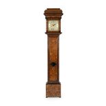 WILLIAM AND MARY MARQUETRY LONGCASE CLOCK BY SAMUEL WATSON LATE 17TH CENTURY the square brass