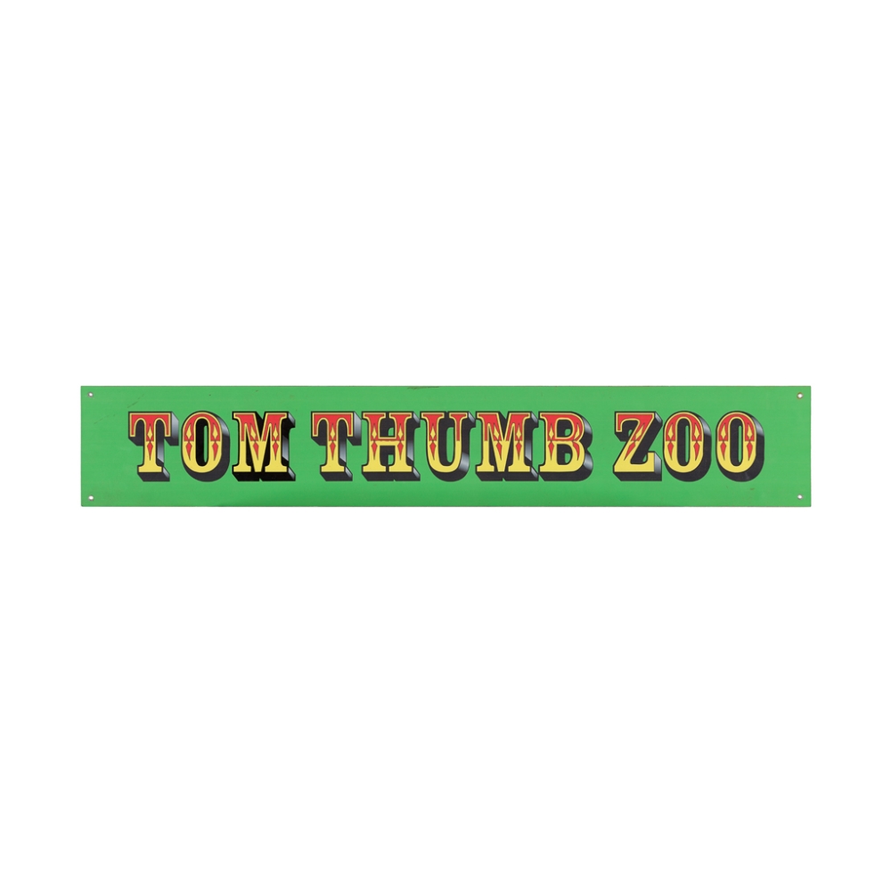 SCRATCH BUILT 'TOM THUMB' MODEL ZOO BY ARTHUR PARSONS LATE 20TH CENTURY consisting of a main - Image 3 of 3