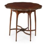 GEORGE JACK (1855-1931) FOR MORRIS & CO. ARTS & CRAFTS MAHOGANY OCCASIONAL TABLE, CIRCA 1895 the