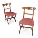 AUGUSTUS WELBY NORTHMORE PUGIN (1812-1852) PAIR OF OAK GOTHIC REVIVAL SIDE CHAIRS, LATE 19TH CENTURY