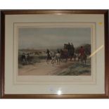 After Heywood Hardy 'Forward Away' Lithograph by Landeker and Brown, 33cm x 50cm