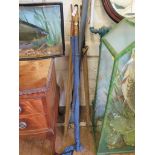 Four fishing rods