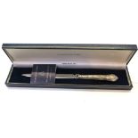A cased silver handled paper knife, Sheffield 1997