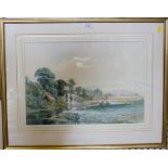 Atrributed to George Arthur Fripp (1813-1896) "Topsham and Woodley Common for Countess Weir"