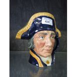 A Royal Doulton Lord Nelson character jug D6336 18cm high
