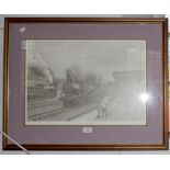 After John S. Gibb Lancaster L.N.W.R. 1903 Lithograph, 79/850 signed in pencil 34.5cm x 51cm