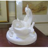 A Royal Doulton figure of a horse and fowl HN3524 'The Gift of Life' 24cm diameter