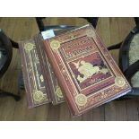 Books: Landseer's Works, published by Virtue & Co, four volumes (and additional incomplete volume