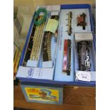 *Hornby-Dublo 3 rail EDG18 2-6-4 tank goods train B.R., the engine numbered 80054, mixed goods train