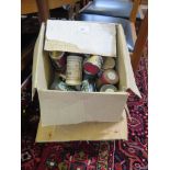 Various phonograph cylinders including Columbia, Sterling, Edison, approx 60