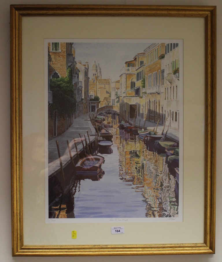 Michael MacDonagh Wood Five views of Venice Lithographs, signed titled and numbered in pencil (5)