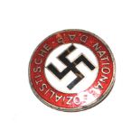 A Third Reich National - Sozialistische D.A.P. enamel badge