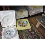Eight collectors plates, Bradford Exchange and Chinese, all in original packaging