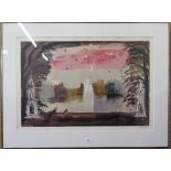 John Piper (1903 - 1992) 'The Quest' Limited edition screenprint, signed and numbered in pencil 36/
