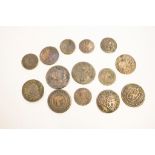 A small collection of 17th century Spanish copper coins