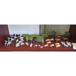 A collection of lead hollow-cast farm animals by Timpo, Taylor and Barrett and Britains (45)