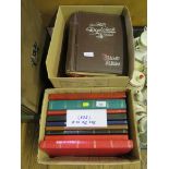Two Stanley Gibbons 'Windsor' stamp albums and various other albums of Great Britain and World
