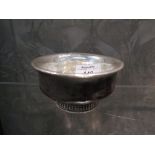A Tibetan silver cup, 10.5cm diameter
