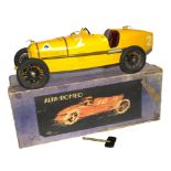 A CIJ (Compagnie Industrielle du Jouet) clockwork painted tinplate Alfa-Romeo P2 Racing Car finished