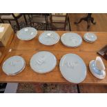 A Royal Doulton Forest Glade pattern part dinner service including two tureens and covers (23