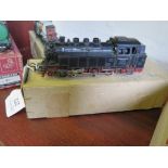 Märklin HO gauge: black and red TP 800 2-6-2 Tank Locomotive in original box