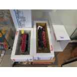 Märklin HO locomotives: 3309 DB 2-10-2 Tank and 3072 Steeplecab in original boxes